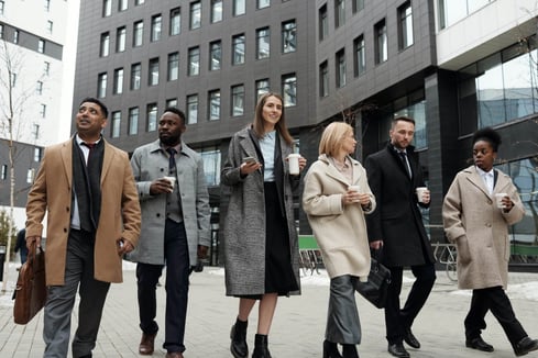 A group of lawyers on a group outing